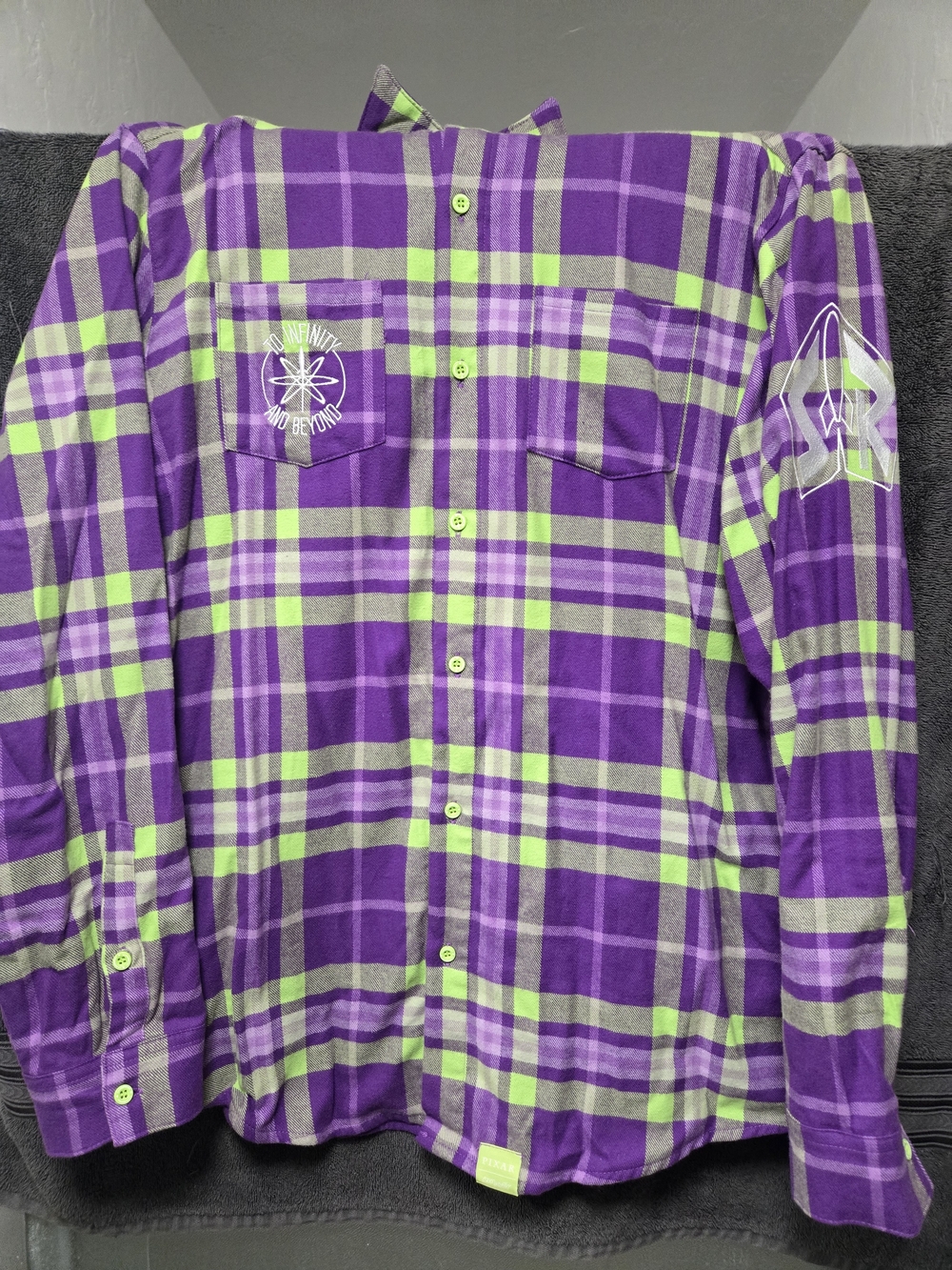Womens Buzz Lightyear Flannel